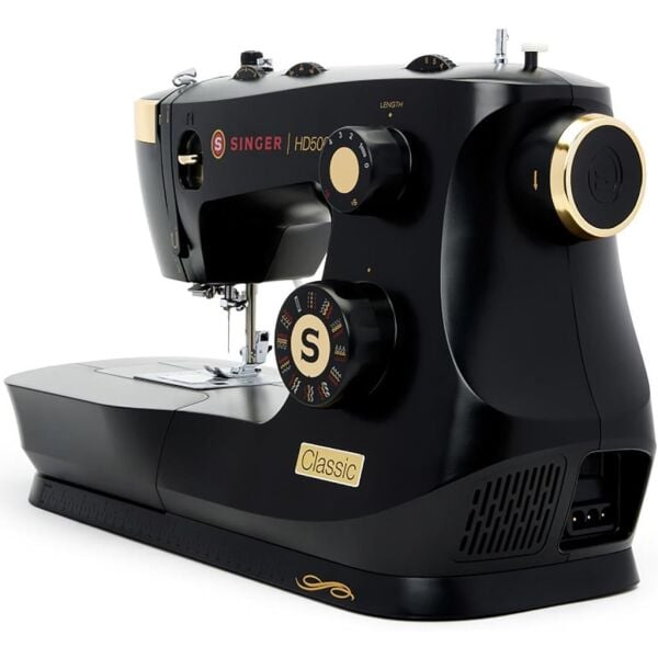 Singer HD500 Classic Gold Dikiş Makinesi - Siyah