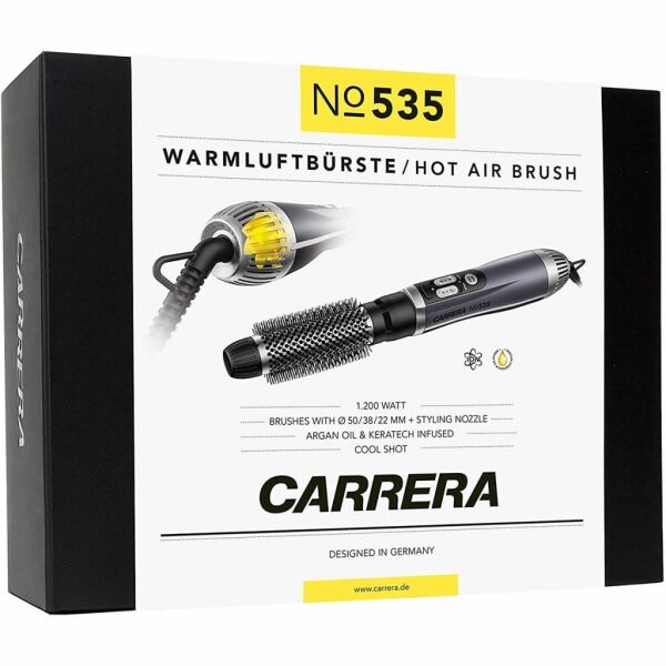 Carrera No 535 Sıcak Hava Fonksiyonlu Saç Şekillendirme Fırçası