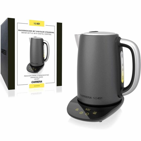 Carrera No 451 Dijital Isı Ayarlı 1.7 Litre 2200W Kettle