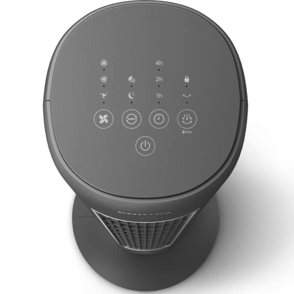 Philips CX5535/11 5000 Serisi Uzaktan Kumandalı Kule Tipi Vantilatör - Siyah