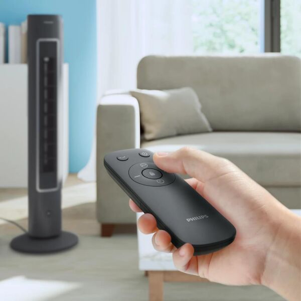 Philips CX5535/11 5000 Serisi Uzaktan Kumandalı Kule Tipi Vantilatör - Siyah