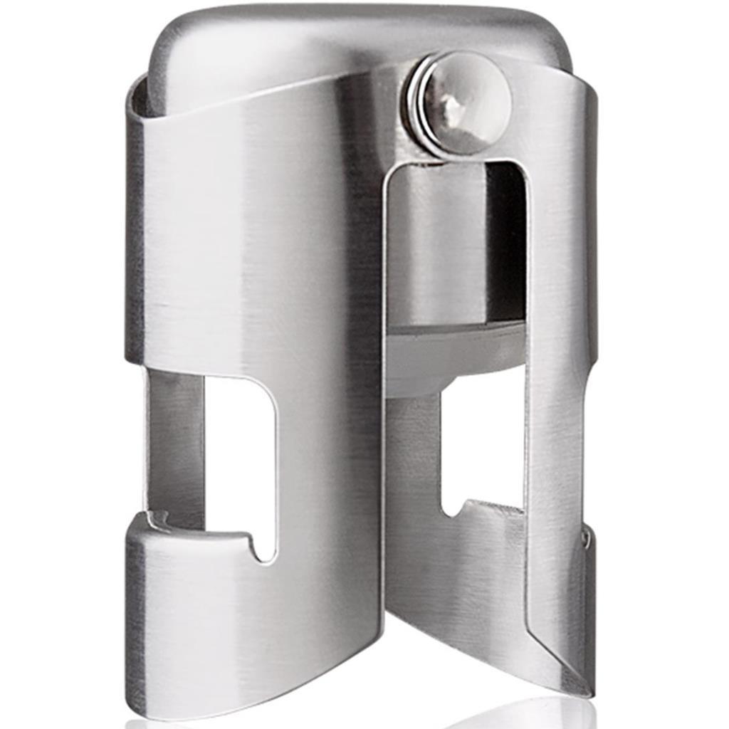 Vacu Vin 18813606 Paslanmaz Çelik Şampanya Şişe Kapağı