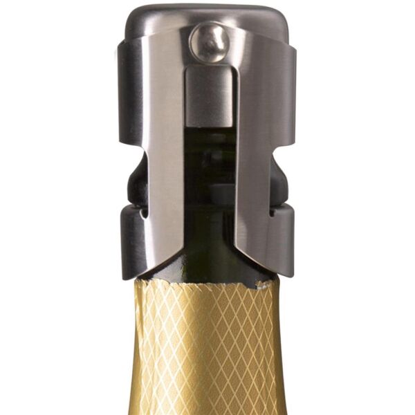 Vacu Vin 18813606 Paslanmaz Çelik Şampanya Şişe Kapağı