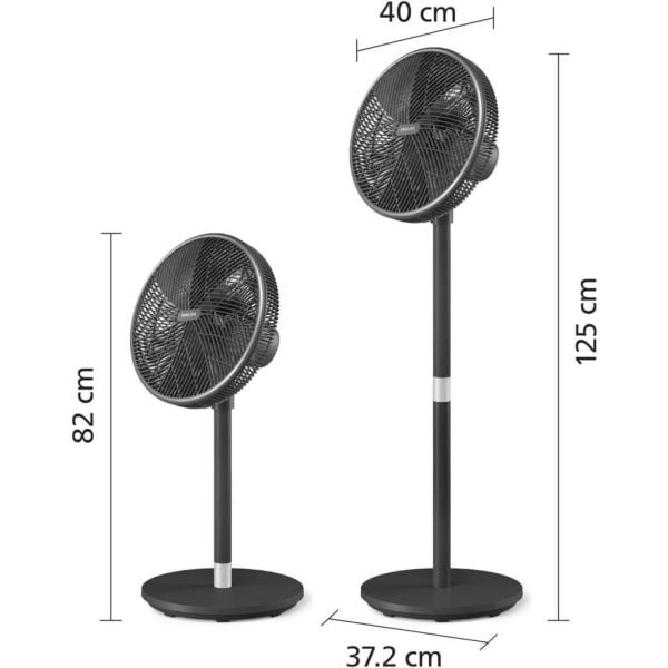 Philips CX3550/01 SilentWings Air+ 3000 Serisi 16'' 2in1 Ayaklı Vantilatör